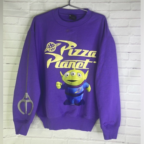 Dumbgood Toy Story pizza planet crewneck - Picture 1 of 3